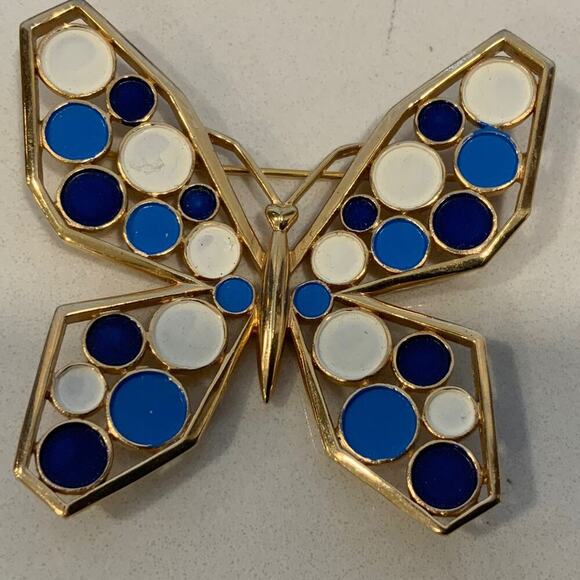 Vintage  Brooch and Earrings - Picture 2 of 3